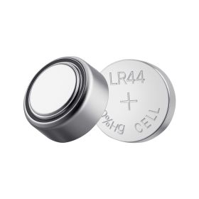 Button Cell Battery, 4 Pack (40 Count) LR44 Alkaline Batteries Non-Mercury