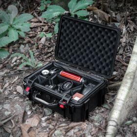 19.2x14.5x8.1 inch Professional Equipment Case - Adjustable Nylon Dividers for Camera, Drone & Electronics