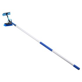 Solar Panel Cleaning Kit, 33 ft, Water Fed Pole Kit with Cleaning Brush, Soap Dispenser, Extendable Aluminum Telescopic Pole