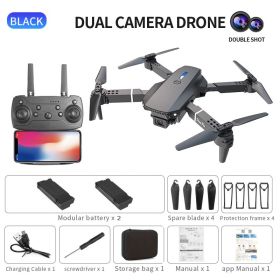 E88Pro Dual Camera Dual Electric Drone (Option: Default)